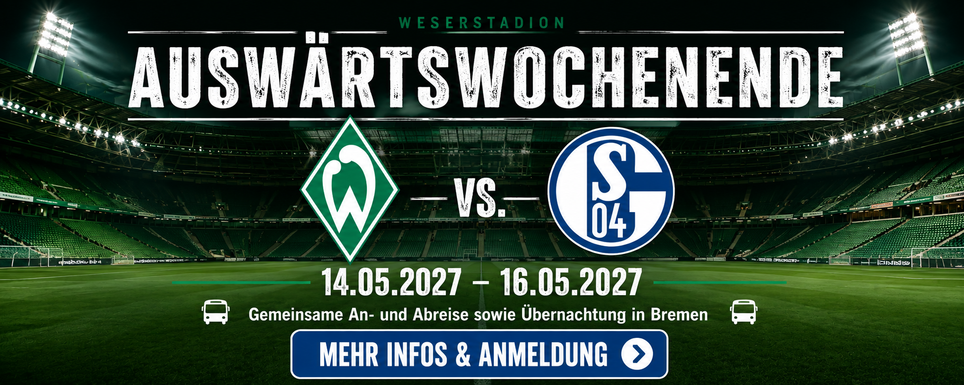 Auswärtswochenende Bremen 2027